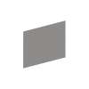 96-in x 42-in Beaded Island Back Skin Panel, Light Grey, BBFPV4296-FR01-LG
