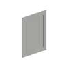 24-in x 29-in Shaker Base Decorative End Panel, Light Grey, BDEP-FR01-LG