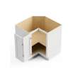 33-in x 33-in x 35-in Ready To Assemble Shaker Easy Reach Base Cabinet, White, BER33-RTA-FR01-WH