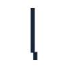 3-in x 35-in Base Filler, Navy Blue, SMBF3-NB