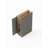 9-in x 24-in x 35-in Ready To Assemble Slim Shaker Tray Base Cabinet, Light Grey, BT9-RTA-FR02-LG