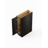 9-in x 24-in x 35-in Ready To Assemble Slim Shaker Tray Base Cabinet, Smokey Grey, BT9-RTA-FR02-SG