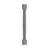 3-in x 3-in x 35-in Classic Decorative Leg, Light Grey, CLDL-LG