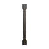 3-in x 3-in x 35-in Classic Decorative Leg, Smokey Grey, CLDL-SG