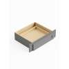 36-in x 21-in x 7-in Ready To Assemble Shaker Knee Drawer, Light Grey, VKD36-FR01-LG