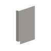24-in x 35-in Dishwasher Return Panel, Light Grey, DWR3-LG
