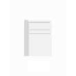 96-in Furniture Base Molding, White, FBM-WH