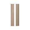 6-in x 29-in Slim Shaker Filler Overlay, Tan Wood, SMFOL630-FR02-TW