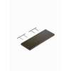 36-in x 11-in x 1-in Floating Shelf, Smokey Grey, FS36-SG