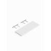 36-in x 11-in x 1-in Floating Shelf, White, FS36-WH