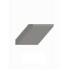 96-in Large Angled Crown Molding, Light Grey, LACM8-LG