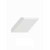 96-in Large Angled Crown Molding, White, LACM8-WH