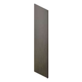 30-in x 96-in Refrigerator End Panel, Smokey Grey, REPV3096-SG
