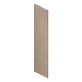 30-in x 96-in Refrigerator End Panel, Tan Wood, REPV3096-TW