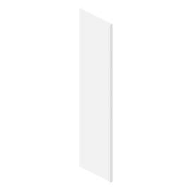 24-in x 84-in Refrigerator Return Panel, White, SMRRP2484-3-WH
