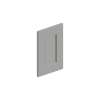11-in x 15-in Shaker Sample Door, Light Grey, SAMPLEDOOR-FR01-LG
