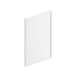 11-in x 15-in Slim Shaker Sample Door, White, SAMPLEDOOR-FR02-WH