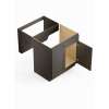 30-in x 24-in x 33-in Ready To Assemble Shaker ADA Sink Base Cabinet, Smokey Grey, SB30-ADA-RTA-FR01-SG