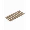 36-in x 12-in x 2-in Stem Glass Holder Wall Cabinet, Tan Wood, SGH36-TW