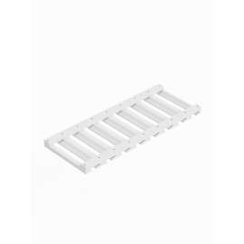 36-in x 12-in x 2-in Stem Glass Holder Wall Cabinet, White, SGH36-WH