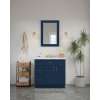 24-in x 34-in Shaker Framed Vanity Mirror, Navy Blue, VM2434-MR-FR01-NB