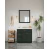 30-in x 34-in Slim Shaker Framed Vanity Mirror, Green, VM3034-MR-FR02-GR