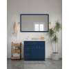54-in x 34-in Slim Shaker Framed Vanity Mirror, Navy Blue, VM5434-MR-FR02-NB