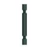 3-in x 3-in x 35-in Square Decorative Leg, Green, SQDL-GR