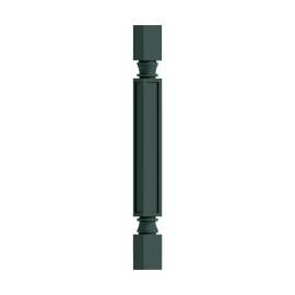 3-in x 3-in x 35-in Square Decorative Leg, Green, SQDL-GR