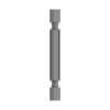 3-in x 3-in x 35-in Square Decorative Leg, Light Grey, SQDL-LG
