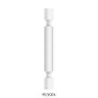 3-in x 3-in x 35-in Square Decorative Leg, White, SQDL-WH