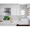 30-in x 24-in x 35-in Ready To Assemble Shaker Farm Sink Base Cabinet, White, FSB30-RTA-FR01-WH