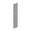 24-in x 85-in Slim Shaker Tall Decorative End Panel, Light Grey, TDEP2490-FR02-LG