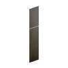 24-in x 85-in Slim Shaker Tall Decorative End Panel, Smokey Grey, TDEP2490-FR02-SG