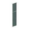 24-in x 91-in Shaker Tall Decorative End Panel, Green, TDEP2496-FR01-GR
