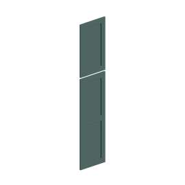 24-in x 91-in Shaker Tall Decorative End Panel, Green, TDEP2496-FR01-GR