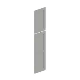 24-in x 91-in Shaker Tall Decorative End Panel, Light Grey, TDEP2496-FR01-LG