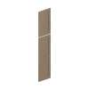 24-in x 91-in Shaker Tall Decorative End Panel, Tan Wood, TDEP2496-FR01-TW
