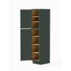 18-in x 24-in x 90-in Ready To Assemble Shaker Two Door Tall Utility Cabinet, Green, U189024-RTA-FR01-GR