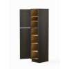 18-in x 24-in x 90-in Ready To Assemble Shaker Two Door Tall Utility Cabinet, Smokey Grey, U189024-RTA-FR01-SG