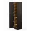 18-in x 24-in x 96-in Ready To Assemble Shaker Two Door Tall Utility Cabinet, Smokey Grey, U189624-RTA-FR01-SG
