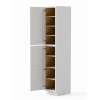 18-in x 24-in x 96-in Ready To Assemble Shaker Two Door Tall Utility Cabinet, White, U189624-RTA-FR01-WH