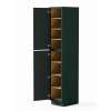 18-in x 24-in x 96-in Ready To Assemble Slim Shaker Two Door Tall Utility Cabinet, Green, U189624-RTA-FR02-GR