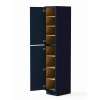 18-in x 24-in x 96-in Ready To Assemble Slim Shaker Two Door Tall Utility Cabinet, Navy Blue, U189624-RTA-FR02-NB