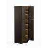 30-in x 24-in x 90-in Ready To Assemble Shaker Four Door Tall Utility Cabinet, Smokey Grey, U309024-RTA-FR01-SG