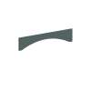 48-in x 1-in x 6-in Remington Valance, Green, VASH48-GR