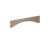 48-in x 1-in x 6-in Remington Valance, Tan Wood, VASH48-TW