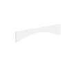 48-in x 1-in x 6-in Remington Valance, White, VASH48-WH
