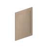 21-in x 29-in Shaker Vanity Decorative End Panel, Tan Wood, VDEP-FR01-TW