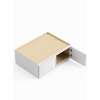 33-in x 24-in x 18-in Ready To Assemble Slim Shaker Refrigerator Wall Cabinet, White, W331824-RTA-FR02-WH